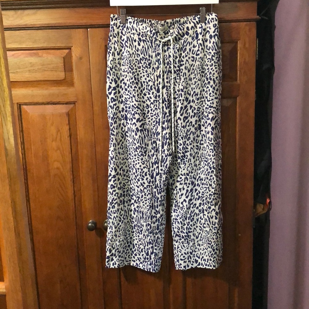 NWT baum und pferdgarten deep cobalt tie pants 38
